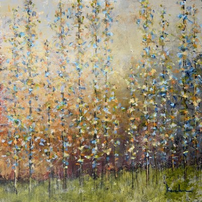 JEFF KOEHN - Balance Of Nature l - Oil on Canvas - 40x40 inches