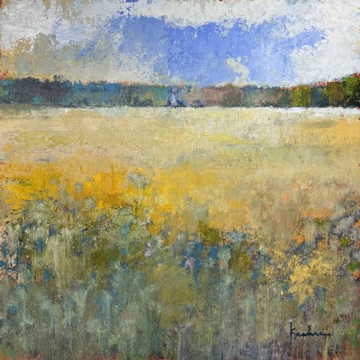 JEFF KOEHN - Balance Of Nature ll - Oil on Canvas - 40x40 inches