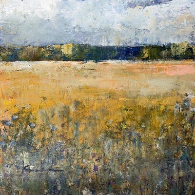 JEFF KOEHN - Soft Glow Of Sunlight l - Oil on Canvas - 24x24 inches