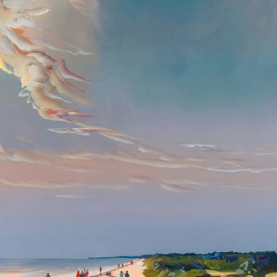 JOSEF KOTE - Bright Light - Acrylic on Canvas - 36x24 inches