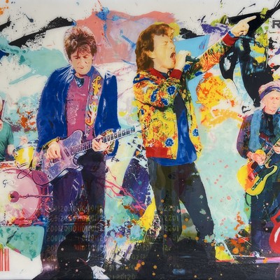 THE BISAILLON BROTHERS - Summerfest - Mixed Media Resin - 36x48 inches